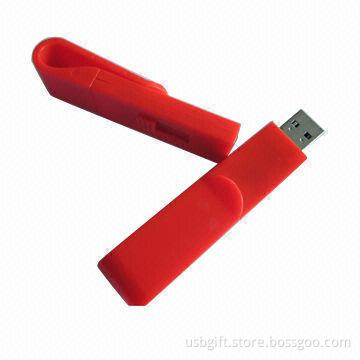 USB flash drive, 4GB memory capacity, customized logos welcomed, promotional gift